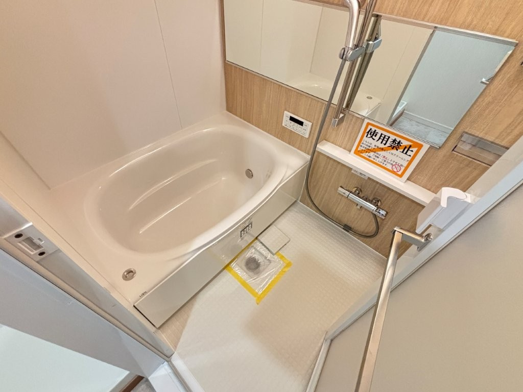 エスポア中島の浴室|日々の疲れを癒すお風呂付です