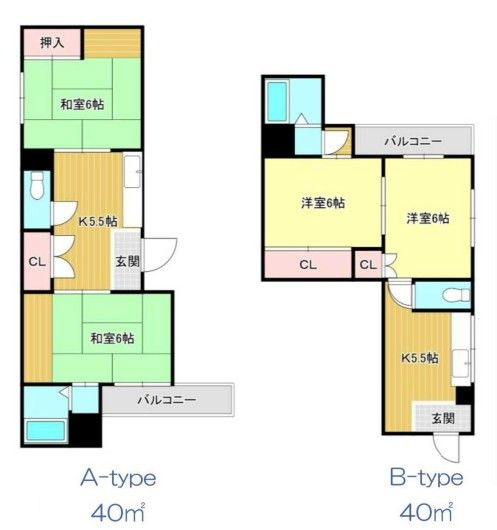 川島ビルの間取り