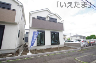 【外観】 | 【仲介手数料無料！！】府中市日新町3丁目　新築戸建て（全16棟）P号棟　5590万円 | 東側駐車場