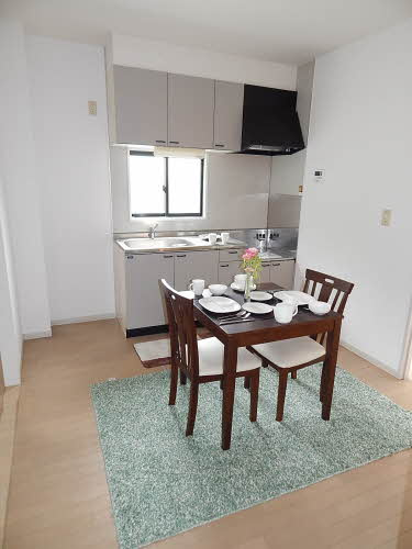 AXISーⅡ　B棟のキッチン|使いやすいキッチンです