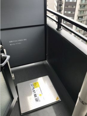 メイクスデザイン両国NORTH のバルコニー