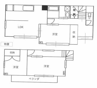 【間取り】 | 千葉市中央区矢作町戸建