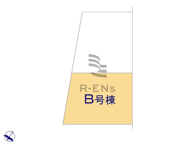 【区画図】 | 西東京市西原町５丁目　新築戸建て　B号棟 | 西東京市西原町に全2棟の新築戸建てが誕生！