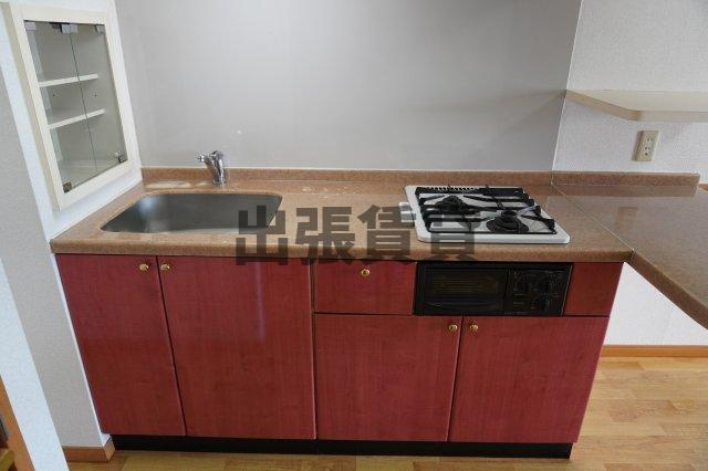 仲介手数料0！！ヴェルジュコートIのキッチン