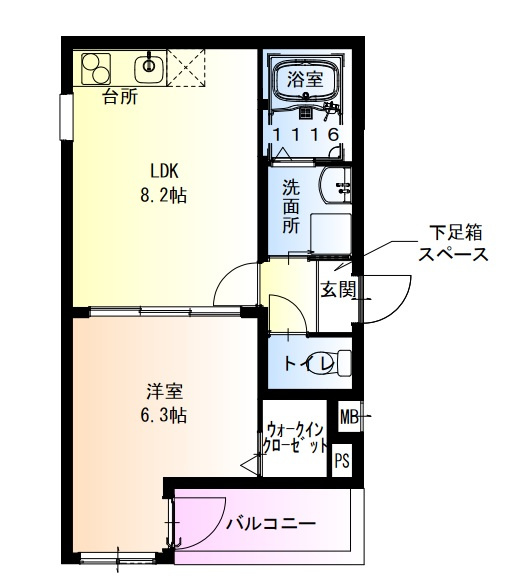 フジパレス瓜生堂Ⅲ番館
