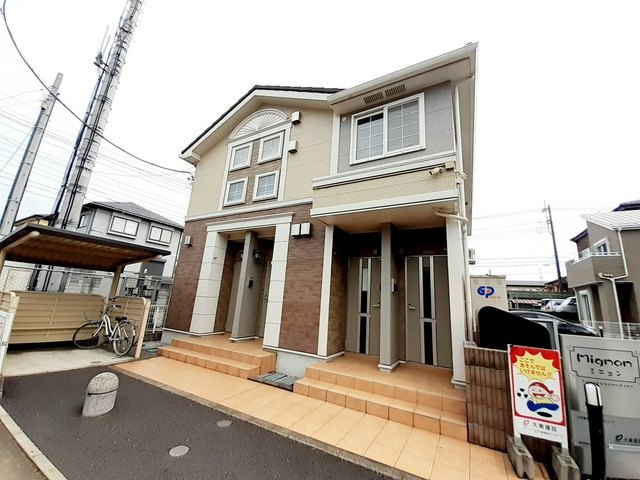 ミニョンの外観|★南向き★浴室乾燥★防犯カメラ★追炊き★角部屋★エアコン★