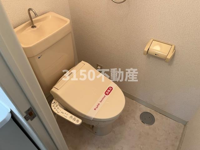 ハイムＥのトイレ|シャワー付トイレ