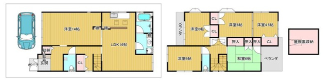 【間取り】 | S21816-松ケ崎