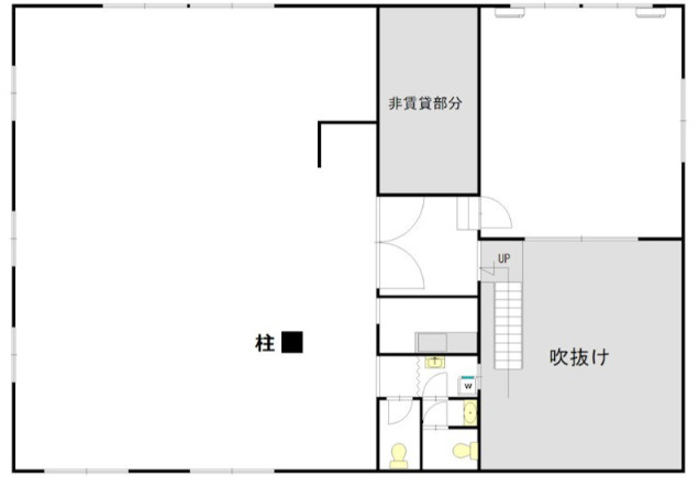さいたま市見沼区深作２丁目の店舗事務所の間取り