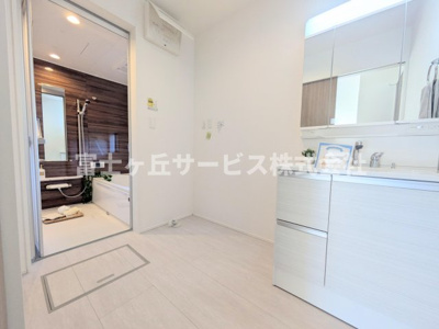 【脱衣所】 | 磐田市福田 2期 新築一戸建て 1号棟 | 脱衣場です