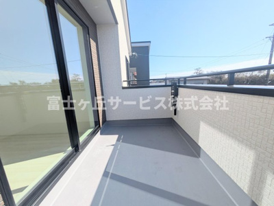 【バルコニー】 | 磐田市福田 2期 新築一戸建て 1号棟 | バルコニーです