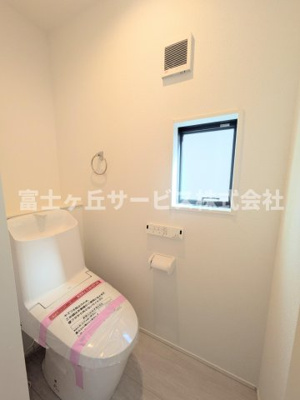 【トイレ】 | 磐田市福田 2期 新築一戸建て 1号棟 | １F2F同タイプのトイレがあります