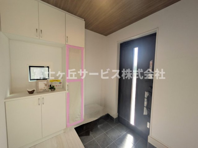 【玄関】 | 磐田市福田 2期 新築一戸建て 1号棟 | 玄関です