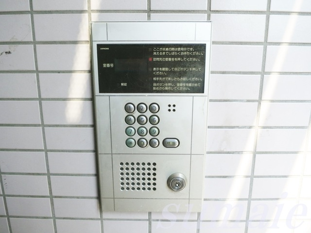 ジュネスⅡのセキュリティ|☆オートロックなので女性にも安心です☆