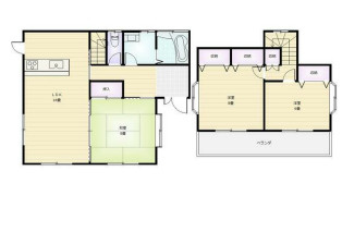 八街ろ　中古戸建の間取り