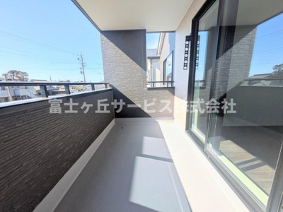 【バルコニー】 | 磐田市福田 2期 新築一戸建て 2号棟 | バルコニーです。