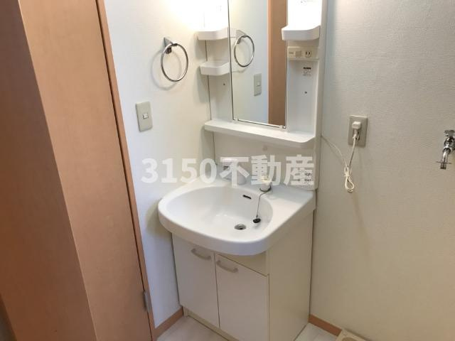 ハイムＥの洗面所|洗髪洗面化粧台