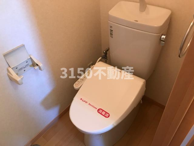 ハイムＥのトイレ|シャワー付トイレ