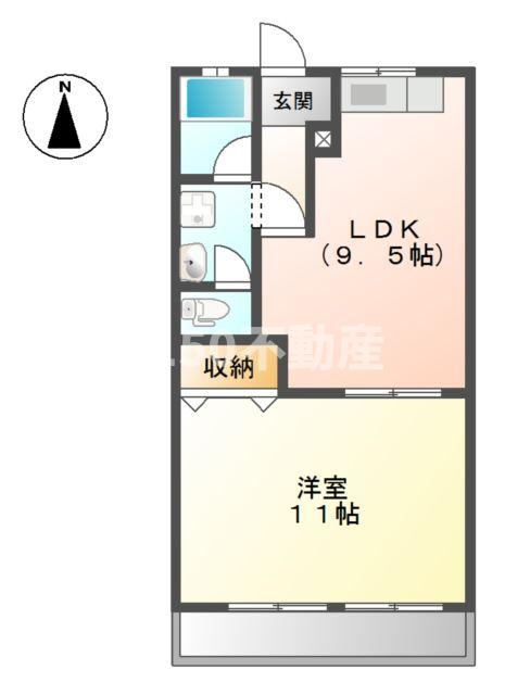 ハイムＥの間取り