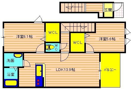 ルマージュ神戸5番館の間取り