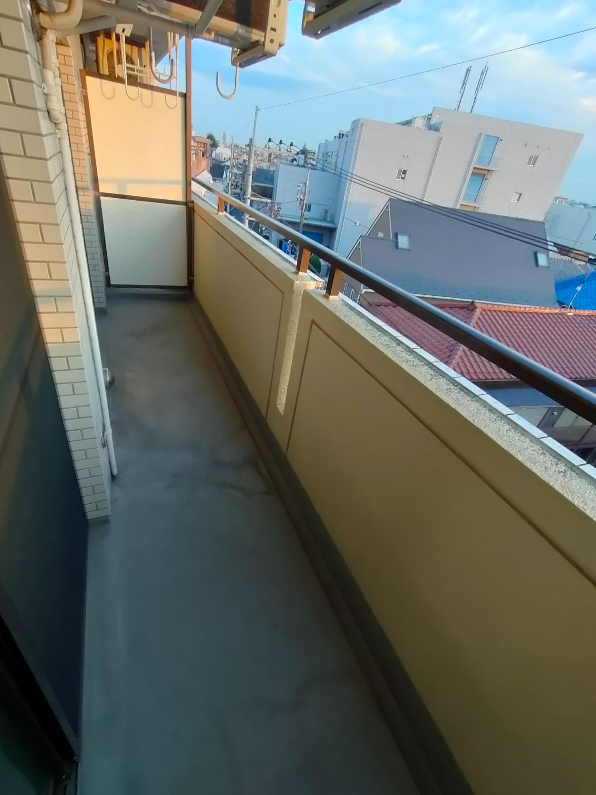 リリーハイムのバルコニー