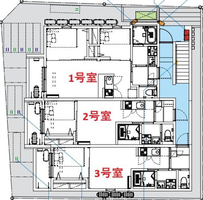 【区画図】 | robot home 金山町 Ⅲ(ロボットホームカナヤマチョウスリー)