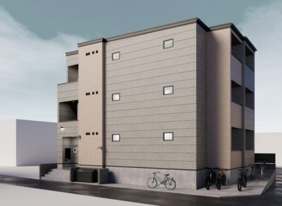 【外観パース】 | robot home 金山町 Ⅲ(ロボットホームカナヤマチョウスリー)