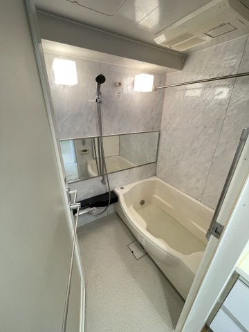 ナイスエスアリーナ荒池公園　の浴室|一日の疲れを癒してくれるお風呂！