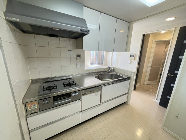 ナイスエスアリーナ荒池公園　のキッチン|収納豊富なキッチン！