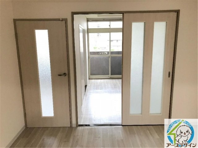 ファミリーパレスAの居間・リビング|パース写真