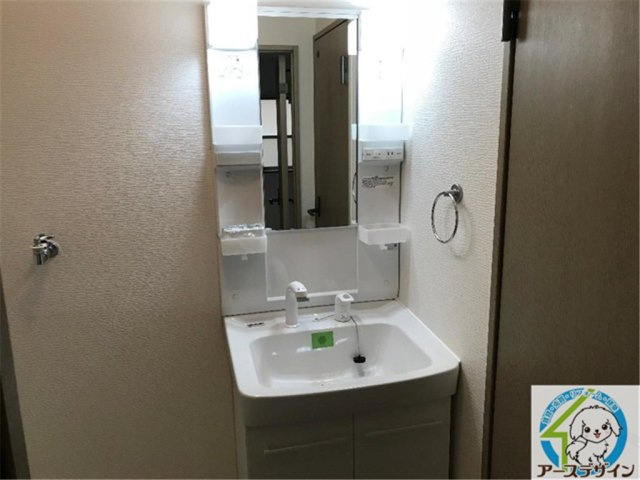 ファミリーパレスAの独立洗面台|パース写真