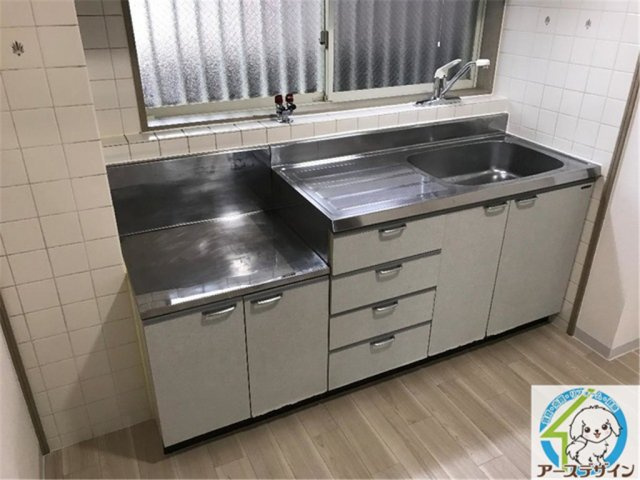 ファミリーパレスAのキッチン|パース写真