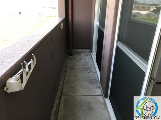 ファミリーパレスAのバルコニー|パース写真