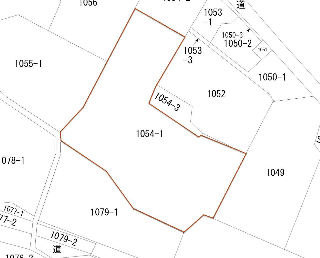 {農地}みどり市東町花輪1054-1（青地）
