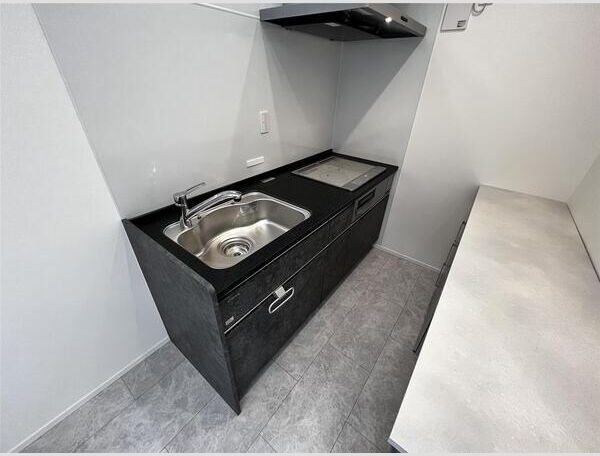 Garage Villa Shivers Bのキッチン