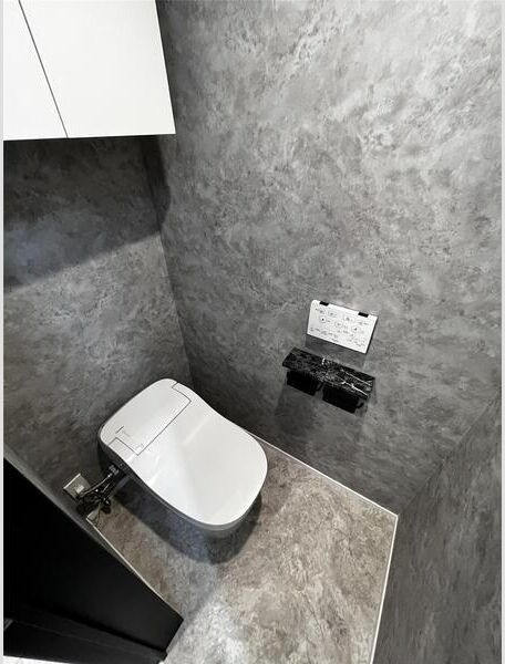 Garage Villa Shivers Bのトイレ