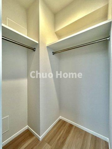 フェルクルールプレスト三ノ輪駅前の収納|ウォークインクローゼット