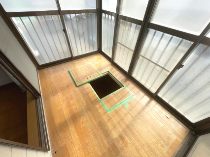 高島市新旭町太田中古戸建のバルコニー