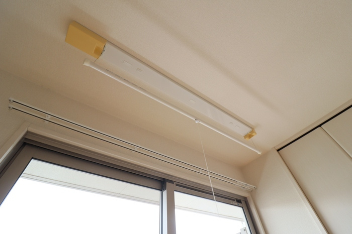 Belle Fleur Hitachino(ﾍﾞﾙ ﾌﾙｰﾙ ﾋﾀﾁﾉ)の設備|室内物干し（雨の日などに重宝します）