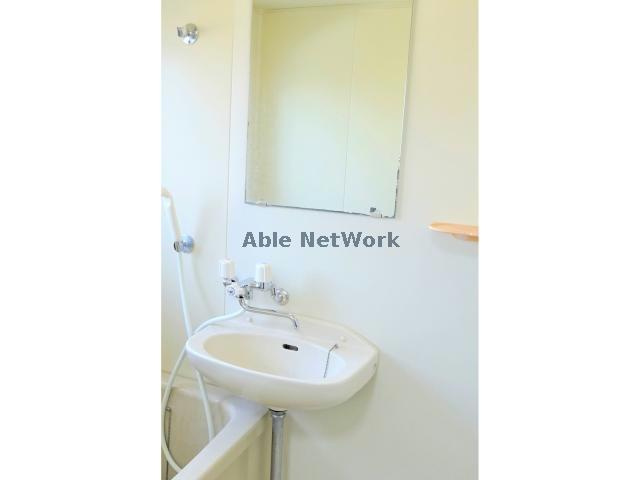 メゾネート鹿島の洗面所|洗面スペース