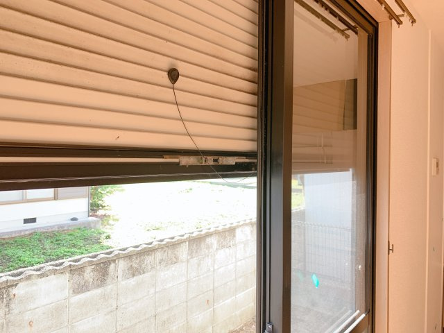ミズキハイツのセキュリティ|防犯面に安心なシャッター・雨戸を完備◎