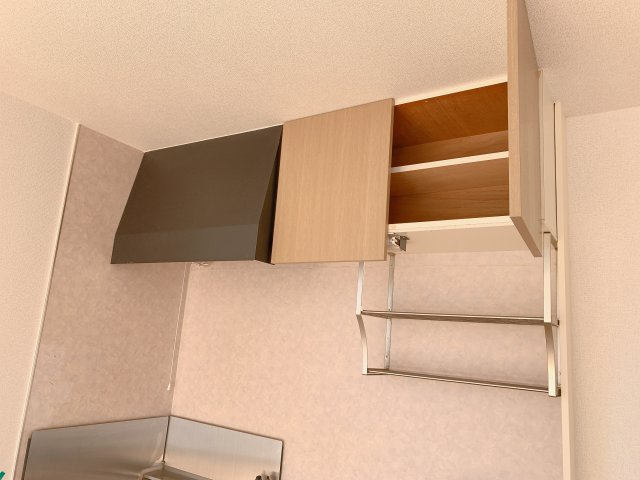 ミズキハイツのキッチン|キッチン収納が付いています◇