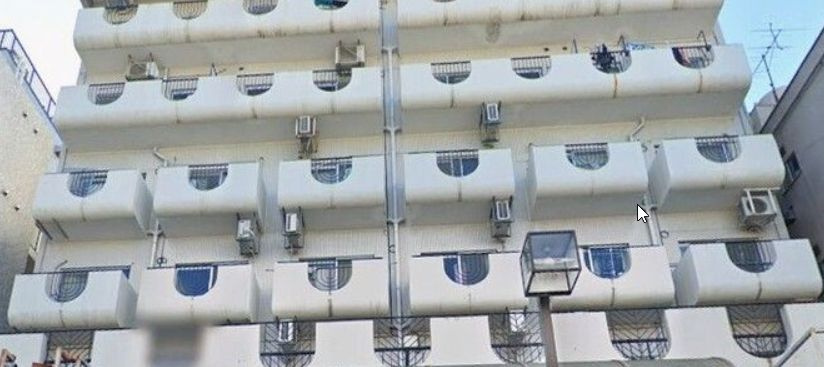 ニューシャトレーマンションのバルコニー