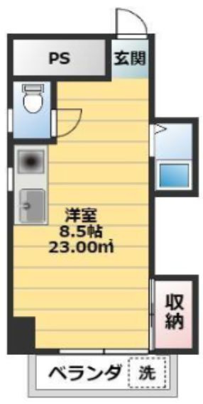 ニューシャトレーマンションの間取り