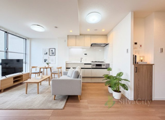 【キッチン】 | 調布第2コーポラス | リビングダイニングキッチン　当日のご見学、可能です！お気軽にお問い合わせください！※0120-133-468　「これは生成AIによる画像です」