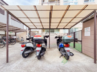 【駐車場】 | 調布第2コーポラス | バイク置場