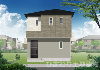 【外観】 | 秦野市曽屋1丁目  1号棟 第2 | イメージパース（完成時に現況と異なる場合は現況優先となります）