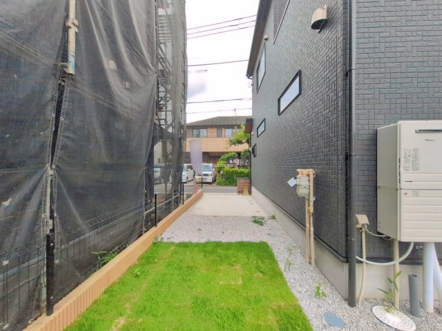 入間郡三芳町大字北永井の新築一戸建の庭