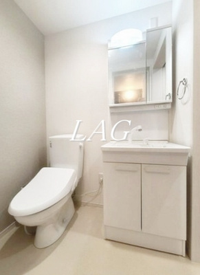 【洗面所】 | Ａｍｂｉｔｉｏｎ検見川 | 洗面台です。