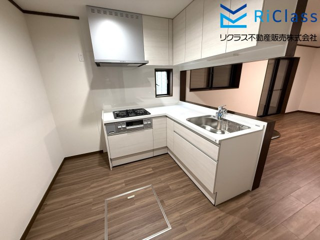 中古戸建　神戸市北区北五葉5丁目16のキッチン|使いやすいキッチンです